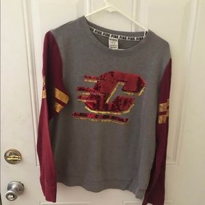 PINK sweatshirt (CMU), great condition